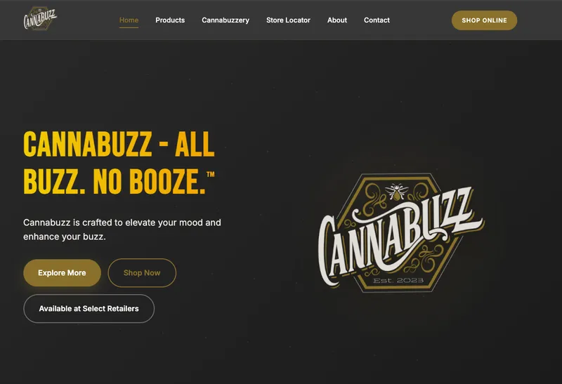 Screenshot of Cannabuzz project