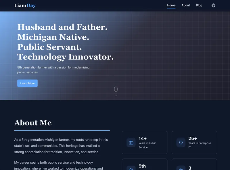 Screenshot of LD Private project