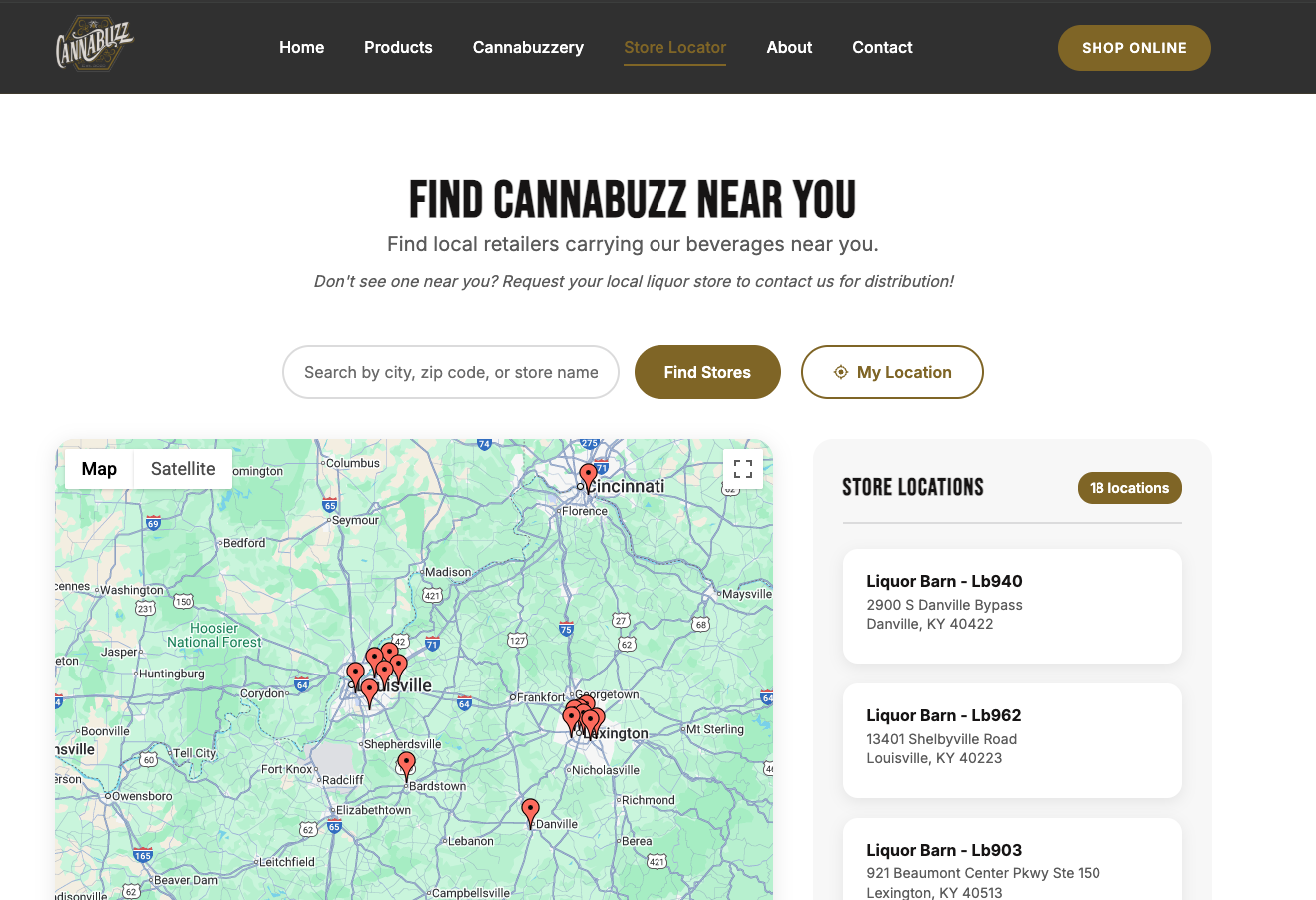 Cannabuzz - Project Photo